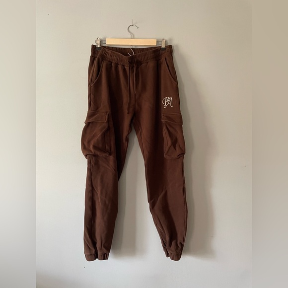 P'tula Chestnut Cargo Joggers - Picture 4 of 7
